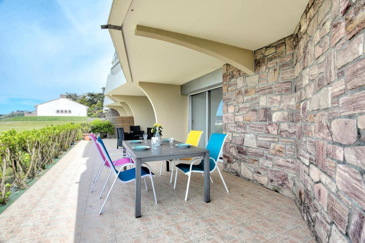 La Coquille - Appartement Vue Mer Erquy Exteriör bild